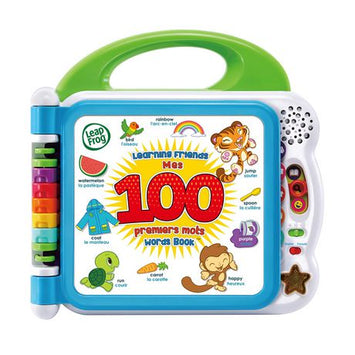 LeapFrog Learning Friends Livre de 100 Mots - Bilingue Anglais/Français