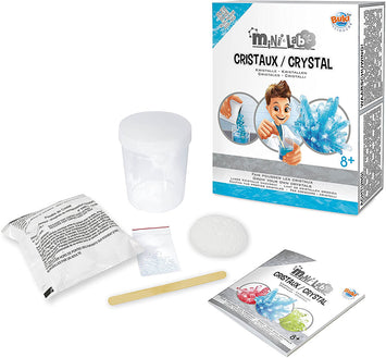 Buki France Lab - Crystals - Color: Blue - Science Experiment at home for kids