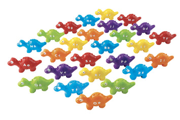 Pakö - A-B-C- Dino 52 pieces - Colors Sorting Game for kids