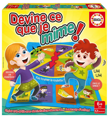 Educa - Devine ce que je mime French New Edition