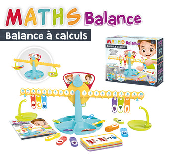 Buki France Multi Functional Math Balance_Sorting Colors_Learning Mathematics the Fun Way