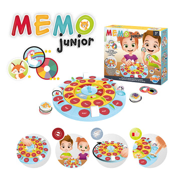 Buki - Memo Junior - Progressive Memory Game for all the family- 3 Levels of difficulty