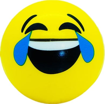 Stress Ball Emoji for Kids & Adults_Ball BPA free, Anti-écrasement, couleurs vives, Pck 6