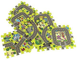 9-Piece Foam Mats (City Map)