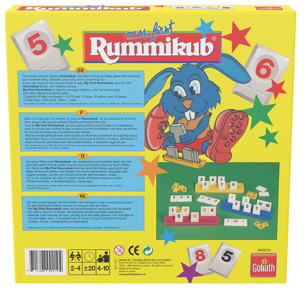 Game Rummikub My First French version – Touty Toys