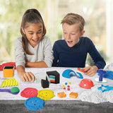 Kinetic Sand - SANDisfactory set - Hands on Play Set for Kids- Natural Sand, Play Sand Sensory Toys for Kids Aged 3 and Up