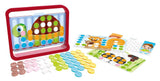 Pixxo Junior logic patterns game. Fine motor skills_Matching alone & team Kids Game