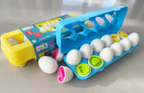 Pakö - Mix & Match Eggs Shapes for boys and girls colors and shapes Learning. Montessori educational puzzle eggs
