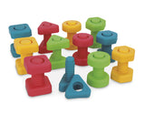 Pakö - Construction Kit_Nuts & Bolts 24 pieces Colors learning_Fine Motor Skills
