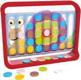 Pixxo Junior logic patterns game. Fine motor skills_Matching alone & team Kids Game