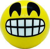 Stress Ball Emoji for Kids & Adults_Ball BPA free, Anti-écrasement, couleurs vives, Pck 6